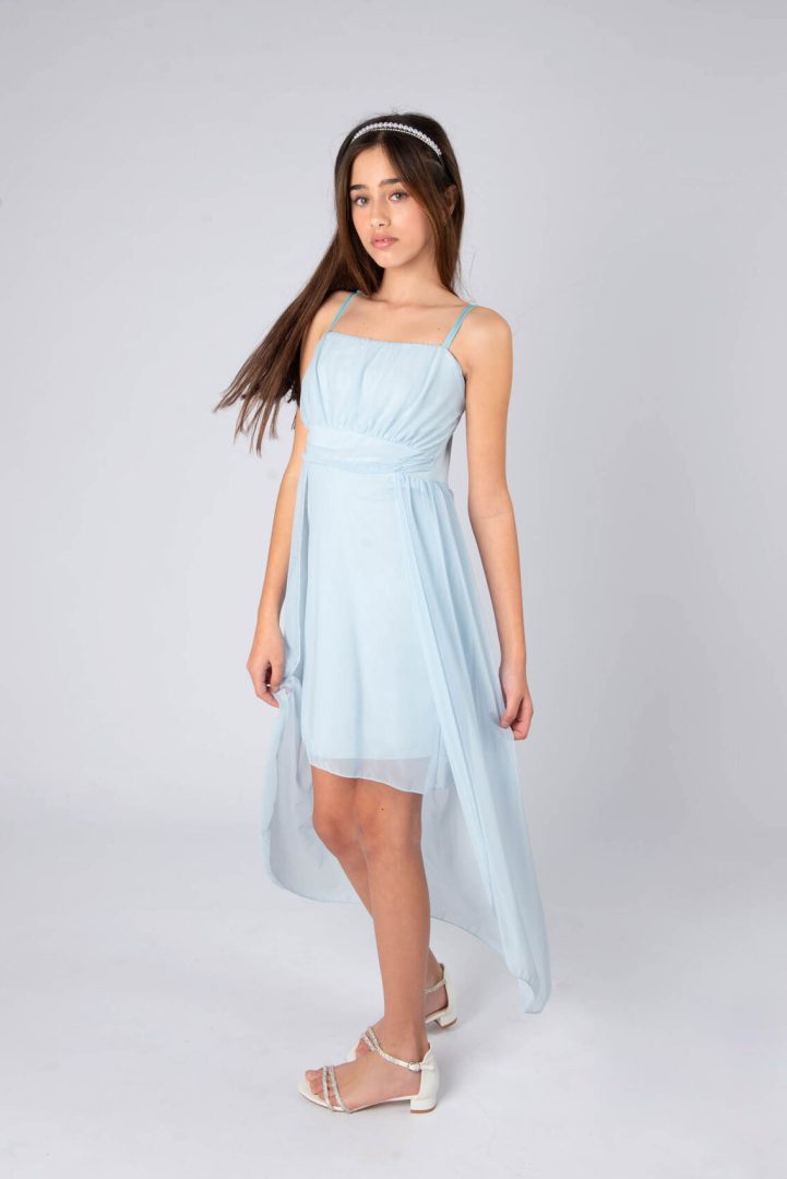 סנדל עקב קטן שתי שורות אבנים דגם AMANDA