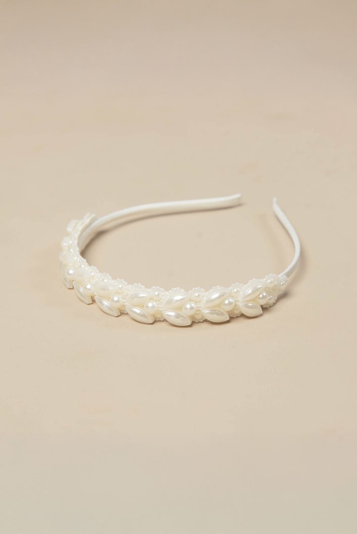 קשת פנינים עיטורי עלים  AMELIE