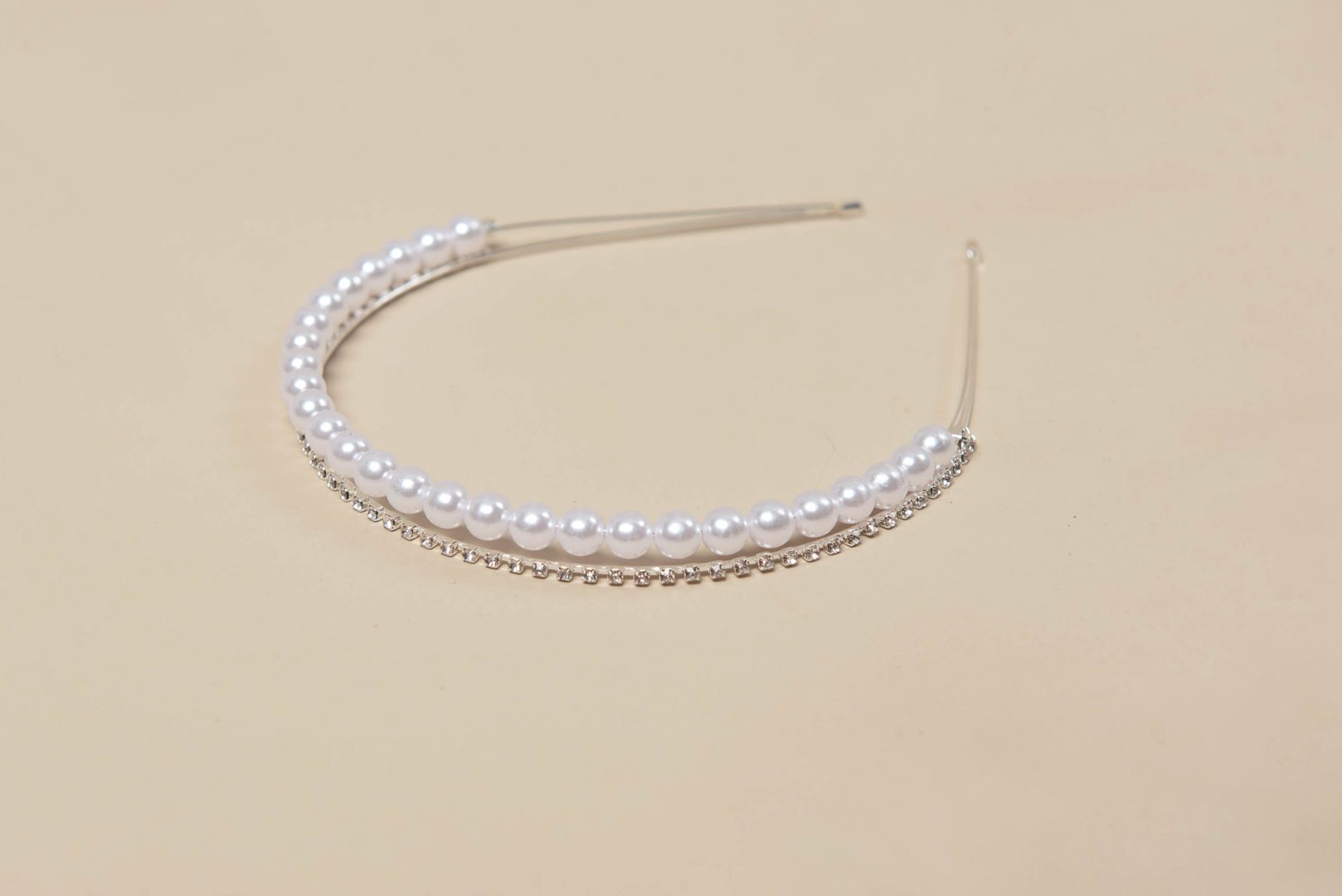 קשת כפולה פנינים ואבנים דגם ELIANA