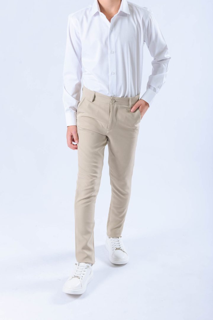 מכנסיים מחוייטים בגזרת SLIM דגם LEROY